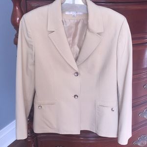 Tahari Beige Blazer